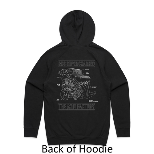 The Skid Factory - Big Block Chev Hoodies - Reduced from $75