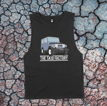 Load image into Gallery viewer, The Skid Factory - Special Edition &quot;Shorty&quot; Toyota Landcruiser Unisex Tank Singlet