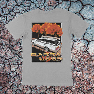 The Skid Factory - Special Edition Woody's Crown Wagon t-shirt - Grey Marle T-shirt