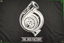 Load image into Gallery viewer, The Skid Factory Shed Flag - TSF Turbo