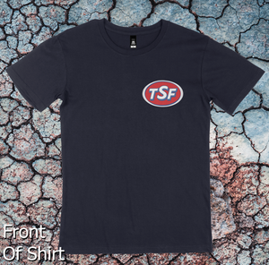 The Skid Factory - Special Edition "Kevin" t-shirt - Navy T-shirt