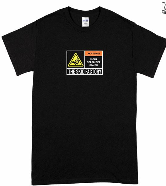The Skid Factory - Nicht Gerfinger Poken T-shirt - Normally $30 now reduced