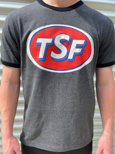 The Skid Factory - TSF Retro 70's Ringer T-Shirt